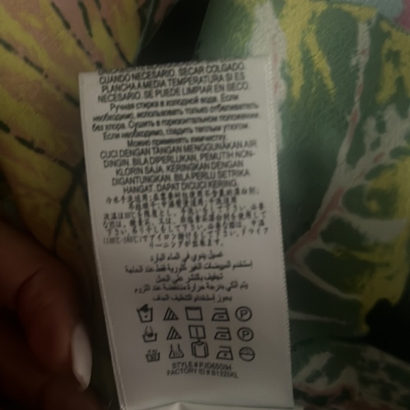 Bcbg Floral Shift Sheath 3/4 Sleeve - Picture 7 of 7